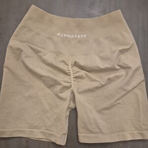 Alphalete Women's Tan Shorts